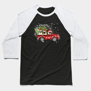 Merry Christmas Pugs Baseball T-Shirt